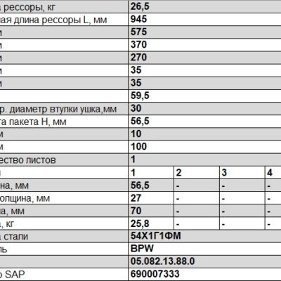 Рычаг 705601BW-13.88.0 аналог BPW