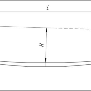 Лист №2 рессоры 3л. передней для КАМАЗ NPF