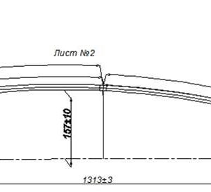 NISSAN DIESEL 5т 2л передний