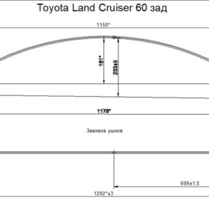 TOYOTA LAND CRUISER люкс лист №2